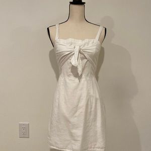 Abercrombie & Fitch White Tie Dress